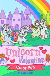 Unicorn Valentine Color Fun