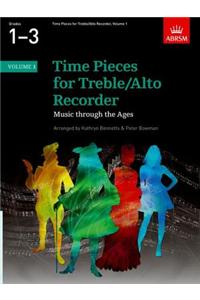 Time Pieces for Treble/Alto Recorder, Volume 1