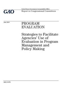 Program evaluation