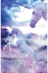 Journal Notebook Unicorn Mother and Baby