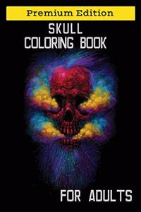 Skull Coloring Book for Adults