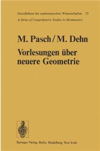 Vorlesungen Uber Die Neuere Geometrie