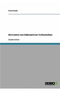 Derivation Von Substantiven Im Deutschen
