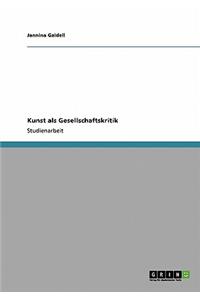 Kunst als Gesellschaftskritik