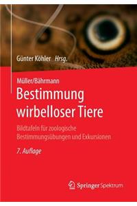 Müller/Bährmann Bestimmung Wirbelloser Tiere