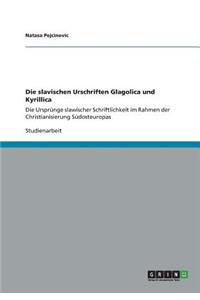 slavischen Urschriften Glagolica und Kyrillica