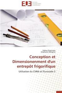 Conception Et Dimensionenment d'Un Entrepôt Frigorifique