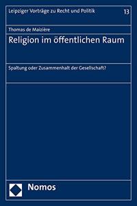 Religion Im Offentlichen Raum