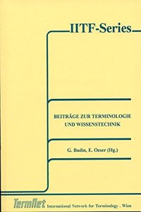 Beitrage Zur Terminologie Und Wissenstechnik