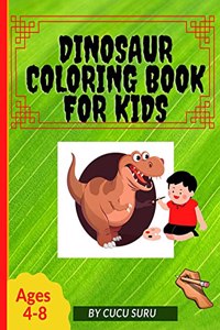Dinosaur Coloring Book for Kids