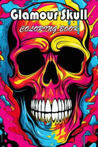 Glamour Skull Coloring Book