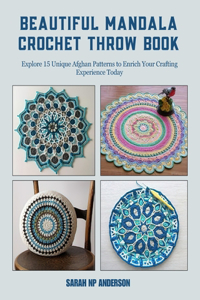 Beautiful Mandala Crochet Throw Book