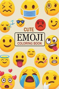 Cute Emoji Coloring Book