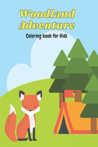 Woodland Adventure Coloring Book