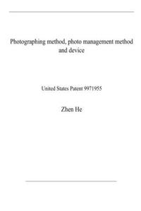 Photographing method, photo management method and device