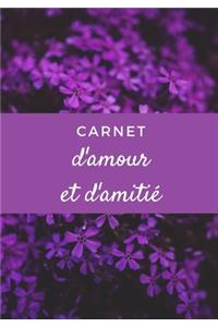 Carnet d'Amour Et d'Amitié