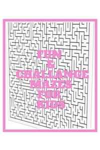 Fun & Challenging Mazes for kids