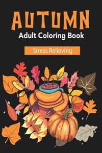 Autumn Adult Coloring Book
