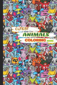 Cutest Animals Coloring Books