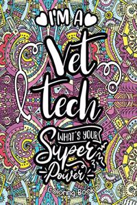 Vet tech coloring book