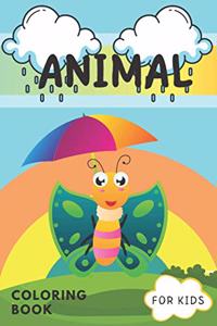 ANIMAL Coloring book for Kids