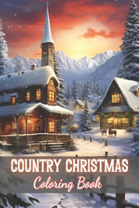Country Christmas Coloring Book