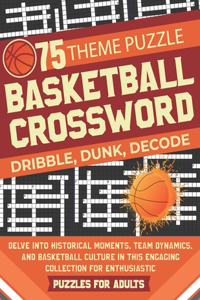 Basketball Crossword Puzzles for Adults