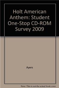 American Anthem: Student One-Stop CD-ROM Survey 2009