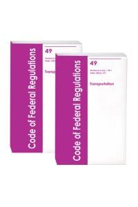 Code of Federal Regulations, Title 49, Transportation, PT. 100-177, Revised as of October 1, 2011