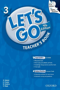 Let's Go 3 Teacher's Book with Test Center CD-ROM