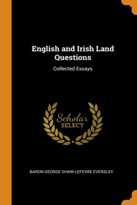 English and Irish Land Questions