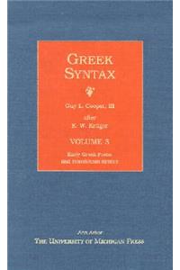 Greek Syntax