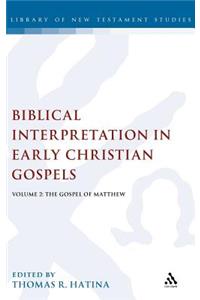 Biblical Interpretation in Early Christian Gospels