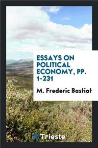 Essays on Political Economy