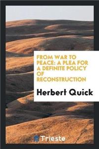 From War to Peace