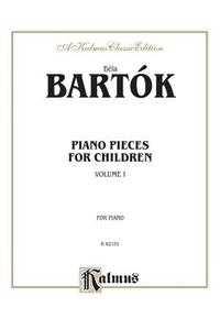 Piano Pieces for Children, Vol 1