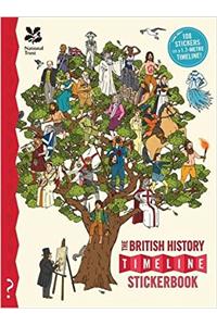 British History Timeline Stickerbook