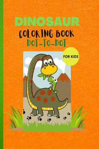 Dinosaur Coloring Book Dot To Dot