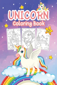 Unicorn Coloring Book for Girls