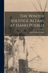 Winter Solstice Altars at Hano Pueblo