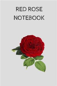 Red Rose Notebook