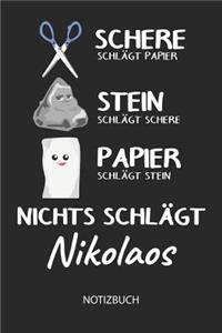 Nichts schlägt - Nikolaos - Notizbuch
