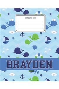 Composition Book Brayden
