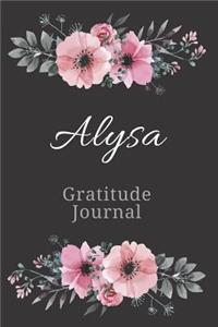 Alysa Gratitude Journal