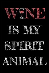 Wine is my spirit animal