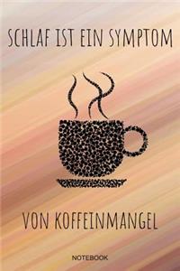 Schlaf ist ein Symptom von Koffeinmangel