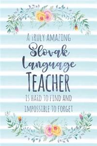 A Truly Amazing Slovak Language Teacher Is Hard to Find and Impossible to Forget