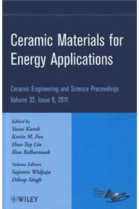 Ceramic Materials for Energy Applications, Volume 32, Issue 9