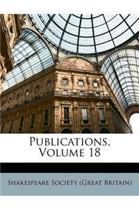 Publications, Volume 18