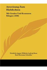 Anweisung Zum Hiebfechten